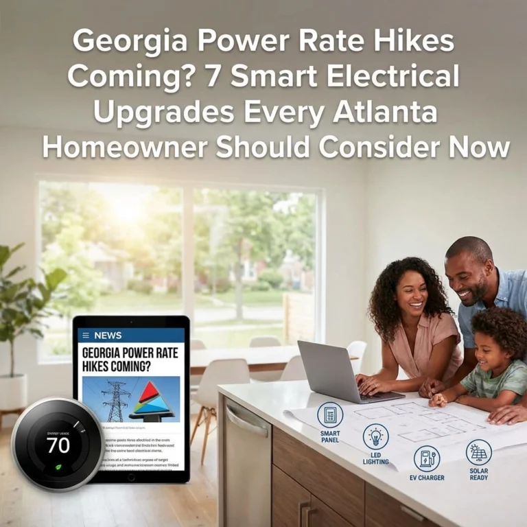 Georgia Power Rate Hikes Coming? 7 Smart Electrical Upgrades Every Atlanta Homeowner Should Consider Now