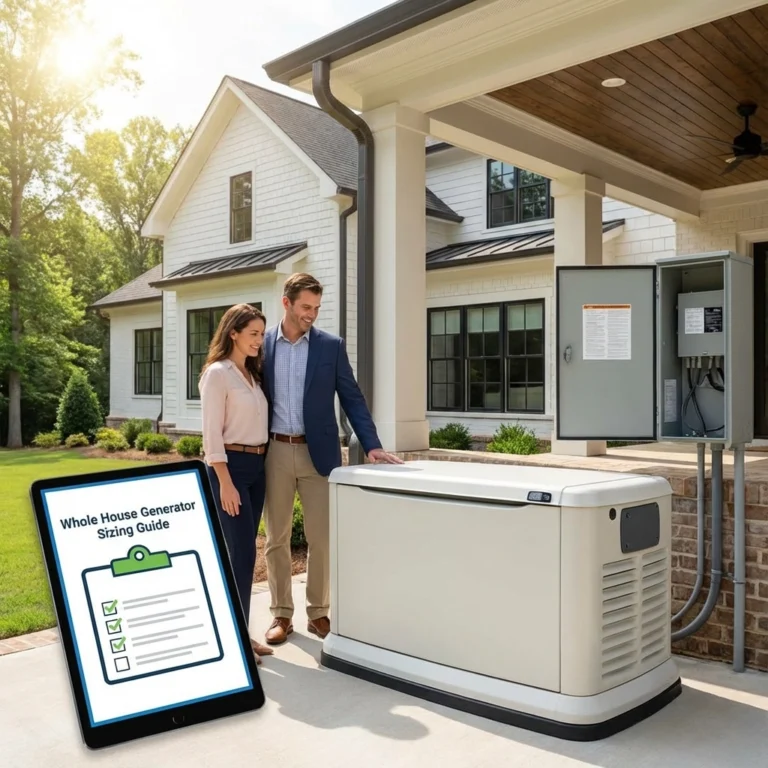 Whole House Generator Atlanta: 7 Mistakes You're Making with Sizing (and How to Fix Them)
