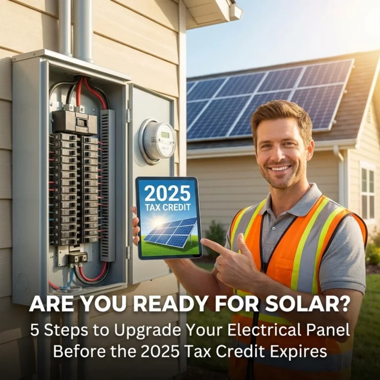 Are You Ready for Solar? 5 Steps to Upgrade Your Electrical Panel Before the 2025 Tax Credit Expires