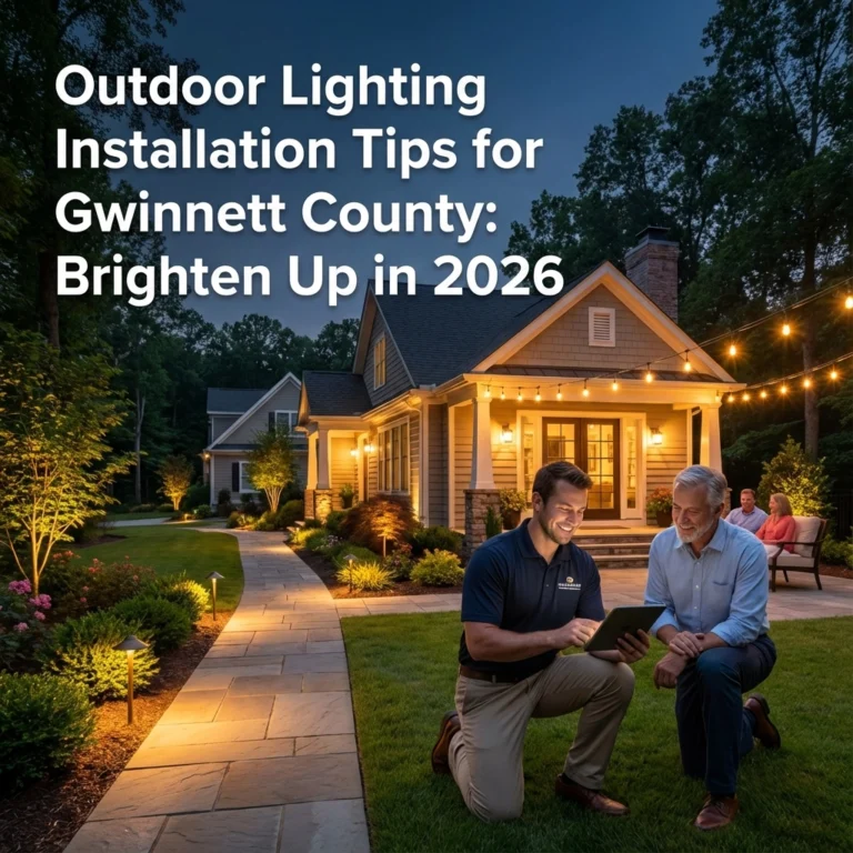 Outdoor Lighting Installation Tips for Gwinnett County: Brighten Up in 2026