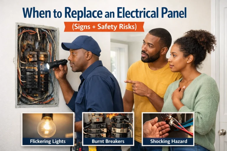 When to Replace an Electrical Panel (Signs + Safety Risks)