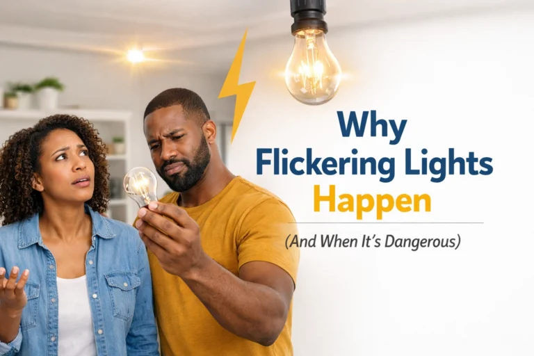 Why Flickering Lights Happen (And When It's Dangerous)