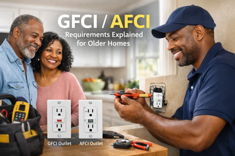 GFCI/AFCI Requirements Explained for Older Homes