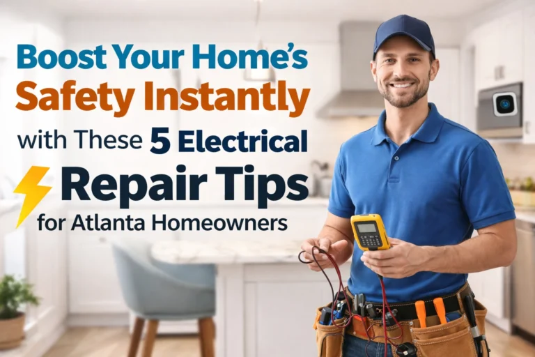 Boost Your Home's Safety Instantly with These 5 Electrical Repair Tips for Atlanta Homeowners