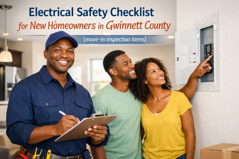 Electrical Safety Checklist for New Homeowners in Gwinnett County (move-in inspection items)