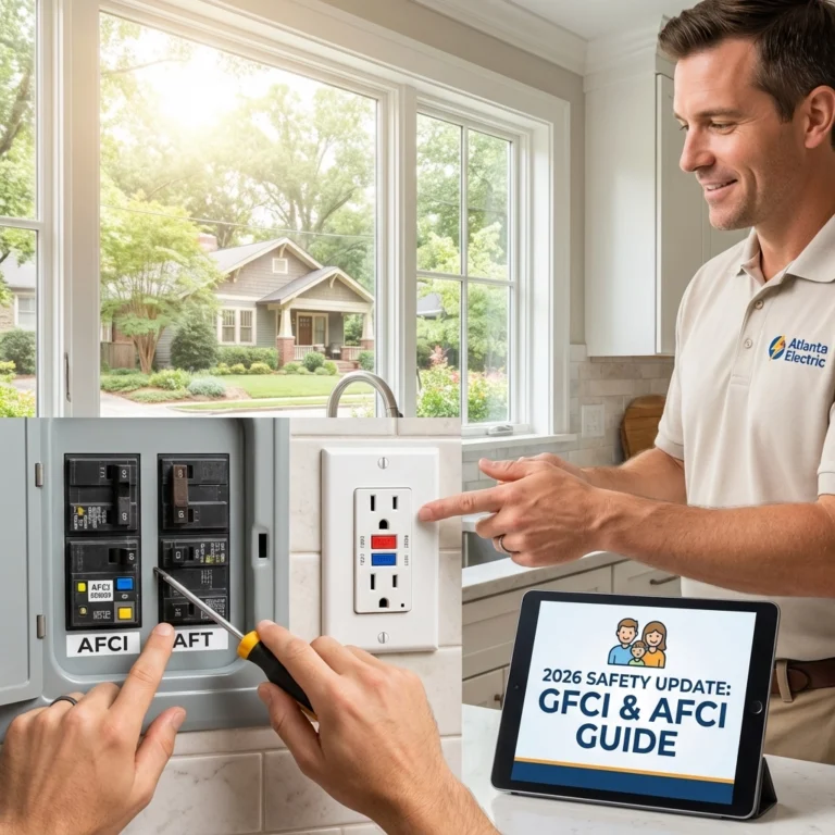 Why You Need GFCI and AFCI Protection in Your Atlanta Home (2026 Safety Update)
