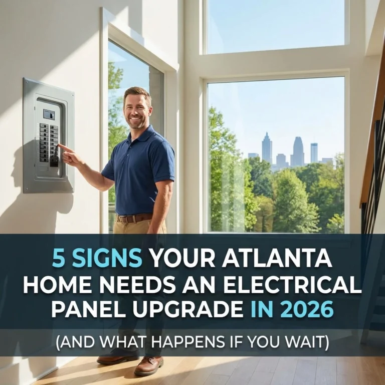 5 Signs Your Atlanta Home Needs an Electrical Panel Upgrade in 2026 (And What Happens If You Wait)