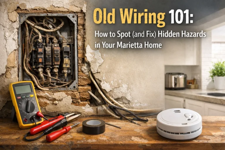 Old Wiring 101: How to Spot (and Fix) Hidden Hazards in Your Marietta Home
