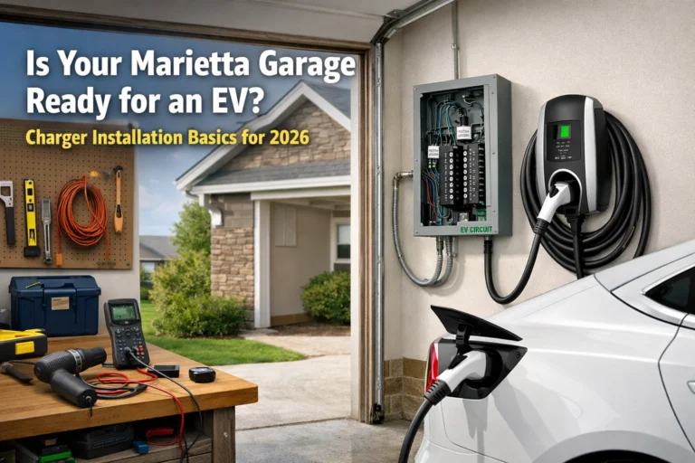 Is Your Marietta Garage Ready for an EV? Charger Installation Basics for 2026