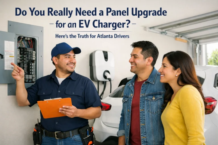 Do You Really Need a Panel Upgrade for an EV Charger? Here’s the Truth for Atlanta Drivers