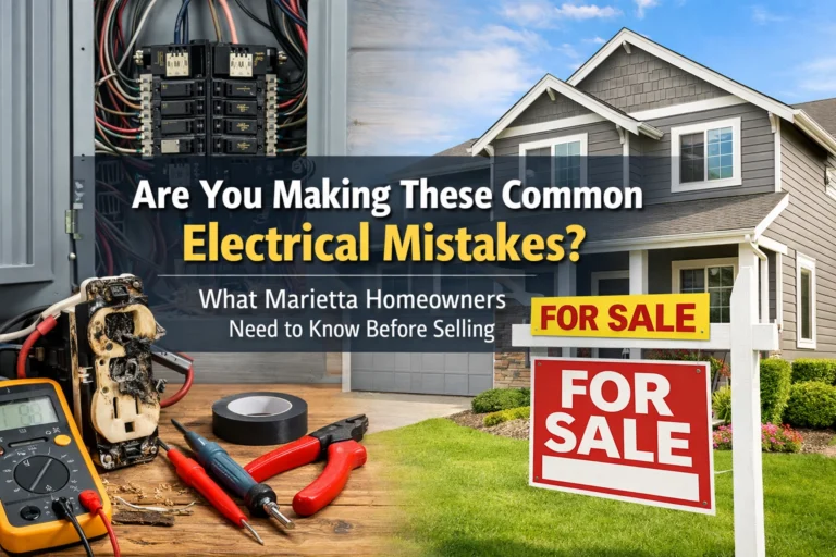 Are You Making These Common Electrical Mistakes? What Marietta Homeowners Need to Know Before Selling